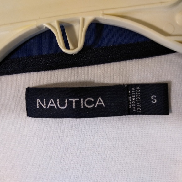 Nautica Full ZipTrack Jacket, Like New. 100% Cotton. - Picture 4 of 8